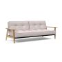 Innovation Living Splitback Frej Sofa Bed Oak - stof 300