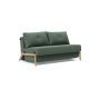 Innovation Living Cubed 140 Wood Sofa Bed - stof 518