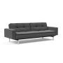 Innovation Living Dublexo Chrome Sofa Bed With Arms - stof 852