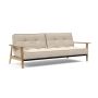 Innovation Living Splitback Frej Sofa Bed Oak - stof 586