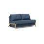 Innovation Living Cubed 140 Wood Sofa Bed - stof 302