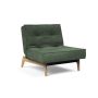 Innovation Living Splitback Eik Chair Oak - stof 281
