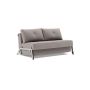 Innovation Living Cubed 140 Chrome Sofa Bed - stof 418