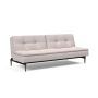 Innovation Living Dublexo Styletto Sofa Bed Dark Wood - stof 300