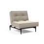Innovation Living Splitback Styletto Chair Black Wood - stof 539