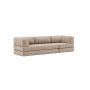Innovation Living CozyPad Sofa Bed Grand with arms - stof 417
