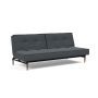 Innovation Living Splitback Styletto Sofa Bed Dark Wood - stof 894