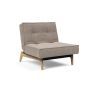 Innovation Living Splitback Eik Chair Oak - stof 318
