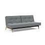 Innovation Living Splitback Eik Sofa Bed Oak - stof 320