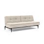 Innovation Living Dublexo Styletto Sofa Bed Black Wood - stof 594