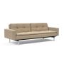 Innovation Living Dublexo Chrome Sofa Bed With Arms - stof 587
