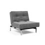 Innovation Living Splitback Chrome Chair - stof 563