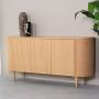 LABEL51 Dressoir Oliva - Naturel - Eiken