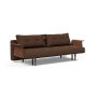 Innovation Living Recast Sofa Bed Dark Styletto With Arms - stof 359