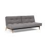 Innovation Living Splitback Eik Sofa Bed Oak - stof 282