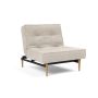Innovation Living Splitback Styletto Chair Light Wood - stof 280