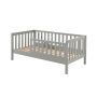 PEUTERBED 70 - 70x140cm GRIJS *