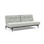 Innovation Living Splitback Styletto Sofa Bed Black Wood - stof 888
