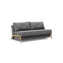Innovation Living Cubed 160 Wood Sofa Bed - stof 563