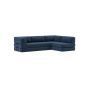 Innovation Living CozyPad Sofa BedL-Shape with arms - stof 414