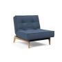 Innovation Living Splitback Eik Chair Oak - stof 302