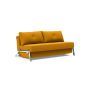 Innovation Living Cubed 160 Chrome Sofa Bed - stof 507