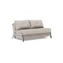 Innovation Living Cubed 140 Chrome Sofa Bed - stof 471