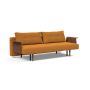 Innovation Living Recast Sofa Bed Dark Styletto With Arms - stof 893