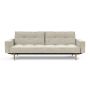 Innovation Living Splitback Styletto Sofa Bed Light Wood With Arms 357