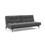 Innovation Living Splitback Styletto Sofa Bed Dark Wood - stof 852