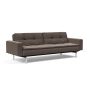 Innovation Living Dublexo Chrome Sofa Bed With Arms - stof 530