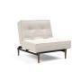Innovation Living Splitback Styletto Chair Dark Wood - stof 531