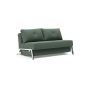 Innovation Living Cubed 140 Chrome Sofa Bed - stof 518