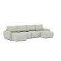Innovation Living Norum Sofa Bed U-shape With Curve Arms - stof 888