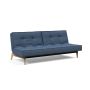 Innovation Living Splitback Eik Sofa Bed Oak - stof 302