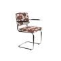 Armchair Ridge Deco Symbols Red