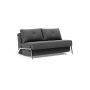 Innovation Living Cubed 140 Alu Sofa Bed - stof 852