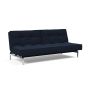 Innovation Living Splitback Chrome Sofa Bed - stof 528