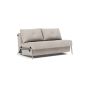Innovation Living Cubed 140 Alu Sofa Bed - stof 471