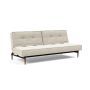 Innovation Living Splitback Styletto Sofa Bed Dark Wood - stof 357