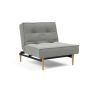 Innovation Living Splitback Styletto Chair Light Wood - stof 853