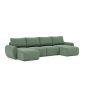 Innovation Living Norum Sofa Bed U-shape With Curve Arms - stof 518