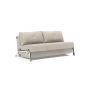 Innovation Living Cubed 160 Chrome Sofa Bed - stof 280