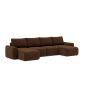 Innovation Living Norum Sofa Bed U-shape With Chunky Arms - stof 359