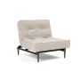 Innovation Living Splitback Styletto Chair Dark Wood - stof 280