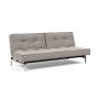 Innovation Living Splitback Chrome Sofa Bed - stof 321