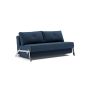 Innovation Living Cubed 160 Chrome Sofa Bed - stof 414