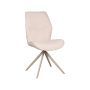 LABEL51 Eetkamerstoel Comfy - Naturel - Boucle