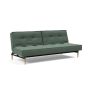 Innovation Living Splitback Styletto Sofa Bed Light Wood - stof 518