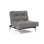 Innovation Living Splitback Styletto Chair Light Wood - stof 282